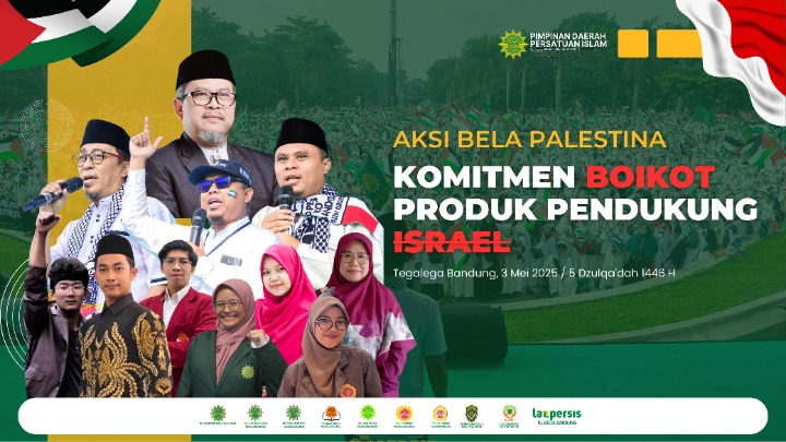Aksi Bela Palestina, Persatuan Islam Kabupaten Ciamis Mengajak Turun Aksi
